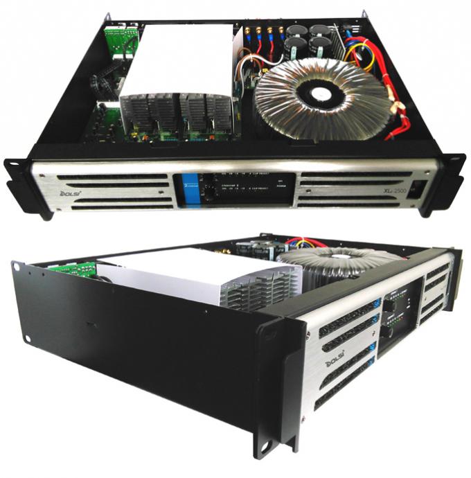 XT Series Stable Work Performance Class H High Power 4 Channel Live Sound Professional Power Amplifier