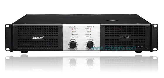 China Double Channel 2U  Professional power amplifier TD series supplier