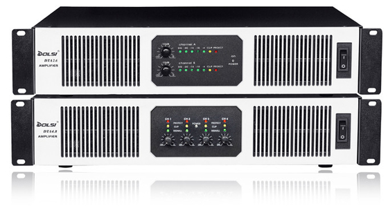 2U two channel 4 channel Light weight 400W 1200W SMPS power amplifier supplier