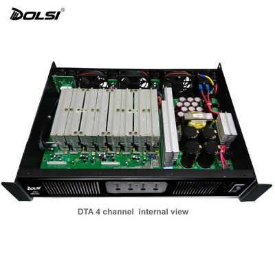 2U two channel 4 channel Light weight 400W 1200W SMPS power amplifier supplier