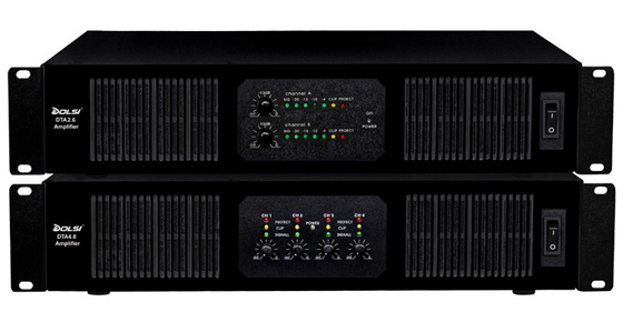 2U two channel 4 channel Light weight 400W 1200W SMPS power amplifier supplier