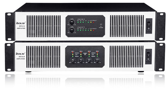 2U two channel 4 channel Light weight 400W 1200W SMPS power amplifier
