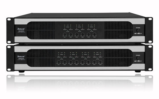 300W 500W 1000W 8 Channel Class D  Pro Audio Digital Power Amplifier