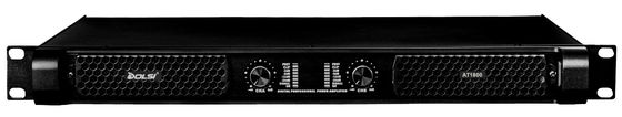2400Watt High Power 1 Unit Rack Light Weight 2 ohm Stable 2 channel PFC Digital Power Amplifier