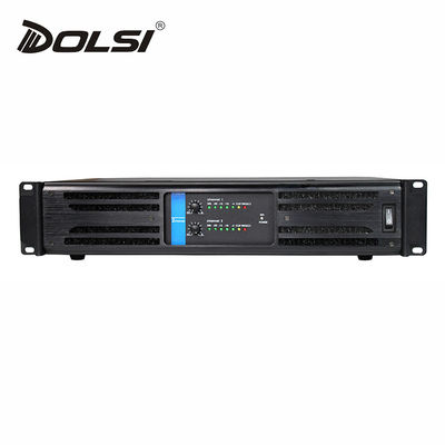 BLACK XT Series Stable Work Performance Class H High Power 4 Channel Live Sound Professional Power Amplifier